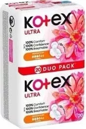 Absorbante pentru zile critice Kotex Ultra 16/20 buc.