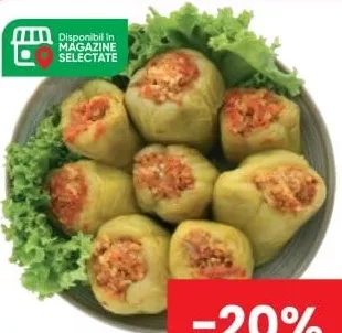 Ardei umpluți cu carne Kg