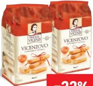 VICENZOVO Pișcoturi Ladyfingers 400g