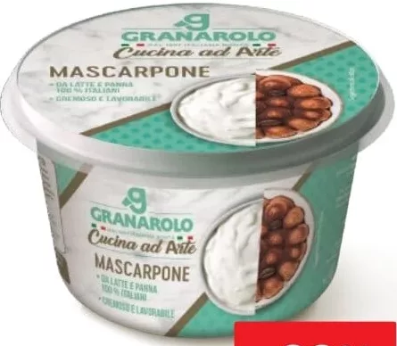 GRANAROLO Cremă de brânză Mascarpone 36% 500g