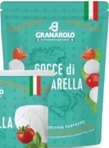 GRANAROLO Mozzarella sortiment divers 125g — 2 Gocce di Mozzarella