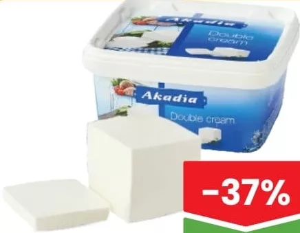 AKADIA Produs alimentar pe bază de grăsimi vegetale Double Cream 400g