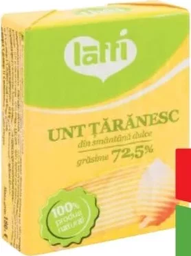 LATTI Unt din smântână dulce 72.5% 180g