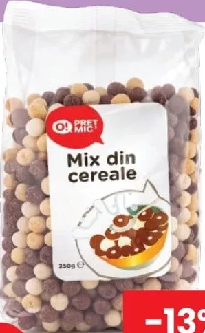 O! PREȚ MIC Mic dejun sortiment divers 250g