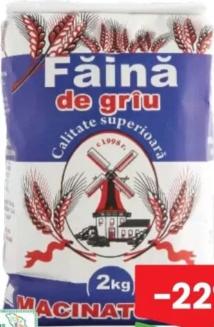 MACINATORUL Făină de grâu calitate superioară 2Kg