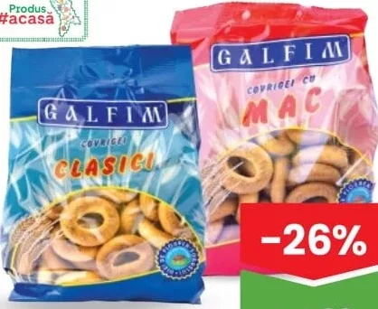GALFIM Covrigei sortiment divers 200g