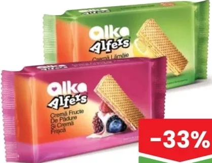 ALKA ALFERS Napolitane sortiment divers 170g