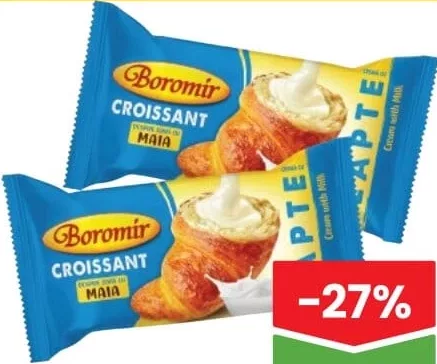 BOROMIR Croissant Crema sortiment divers 60g