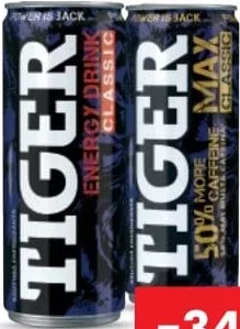 TIGER Băutură energizantă sortiment divers 250ml