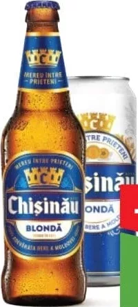 CHIȘINĂU Bere blondă sortiment divers 0.5L