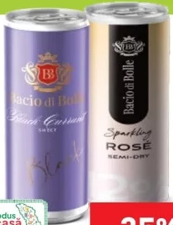 BACIO DI BOLLE Vin perlant sortiment divers 0.25L