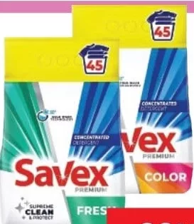 SAVEX Detergent automat Premium sortiment divers 3.6Kg