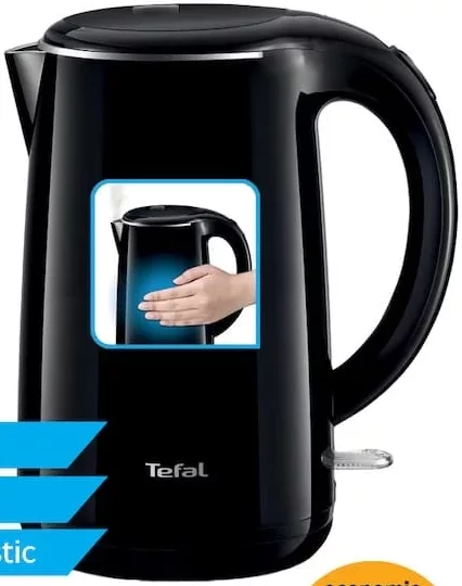 Fierbător de apă Tefal KO260830, 1800 W, 1,7 l, inox/plastic