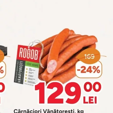 Cârnați Vânătorești, kg