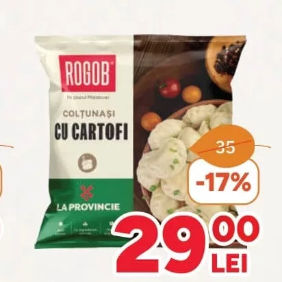 Colțunași La Provincie cu cartofi, 0.4kg