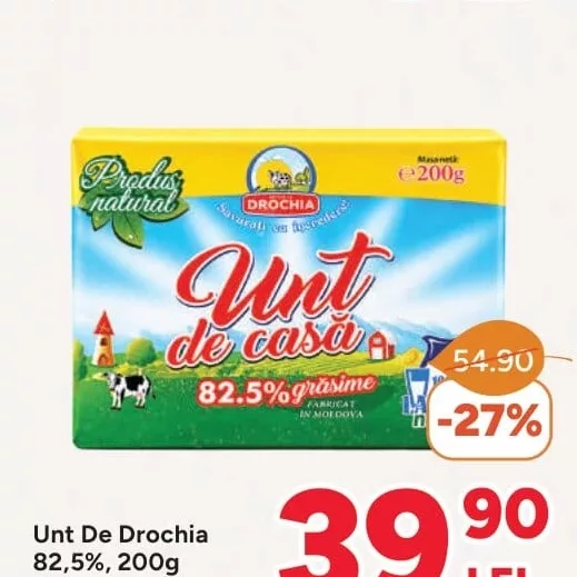 Unt De Drochia 82,5%, 200g