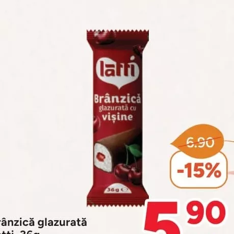 Brânzică glazurată Latti, 36g