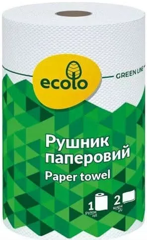 RUTA Ecolo prosop de bucătărie, 1 rolă, 2 straturi