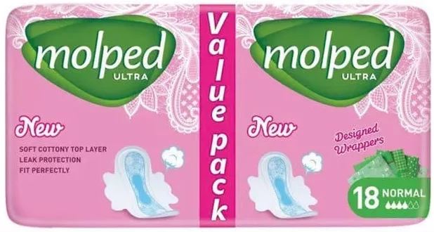 MOLPED absorbante igienice, 12/14/18 buc.