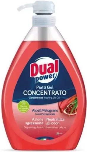 DUAL POWER detergent-gel de vase, diverse sortimente, 1 L, preț pe bucată