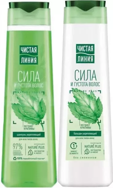 ЧИСТАЯ ЛИНИЯ balsam sau șampon de păr, diverse sortimente, 380/400 ml, preț pe bucată