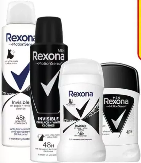 REXONA Men/Women deodorant spray 150 ml sau stick 50 ml, diverse sortimente, preț pe bucată