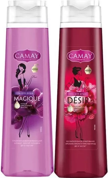 CAMAY gel de duș, diverse sortimente, 400 ml, preț pe bucată