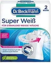 Dr.BECKMANN înălbitor pentru haine, 2 × 40 g