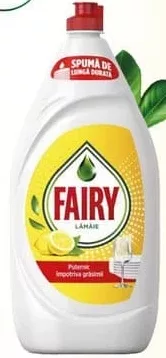 FAIRY detergent veselă, diverse sortimente, 1,35 L