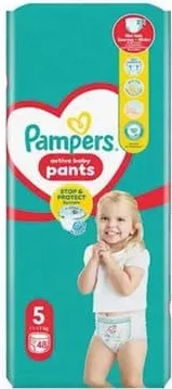 PAMPERS Pants chiloței pentru copii, 4/52, 5/48, 6/44 sau 7/38