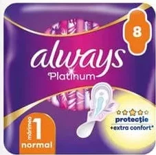 ALWAYS Platinum absorbante, 5/6/7/8 bucăți