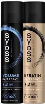 SYOSS fixativ de păr, 300 ml, diverse sortimente – preț promoțional obișnuit
