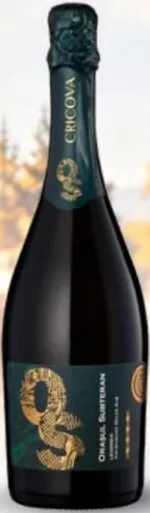 Cricova Orașul Subteran vin spumant alb dulce 0,75 l