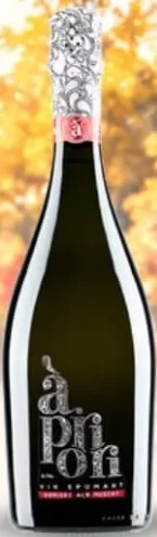 Apriori vin spumant alb demisec / roze dulce 0,75 l