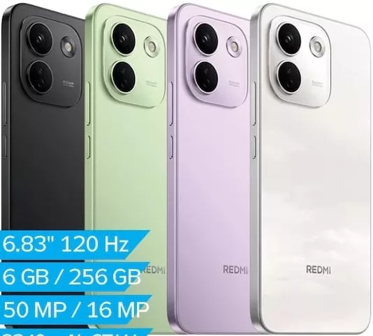 Smartphone Xiaomi Redmi Note 17 Pro 5G, 6,83″ 120 Hz, 6/256 GB, 50/16 MP, 8340 mAh/67 W; Bluetooth Speaker Mini cadou
