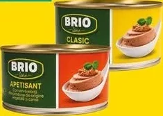 BRIO Line Conservă mixtă din produse vegetale și carne Apetisant / Clasic, 300g