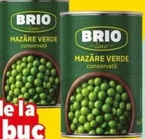 BRIO Line Mazăre verde, 420g; 10.95/buc de la 2 buc, 1 buc 12.95