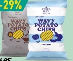 CHIPS WAY Chipsuri, sortiment divers, 150g
