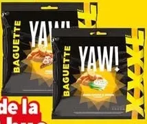 YAW! Baguette pesmeți Pizza / smântână și ceapă, 120g; 6.95/buc de la 2 buc, 1 buc 17.95