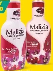 MALIZIA Gel-spumă de duș Aloe Magnolia / Flori Goji, 1L