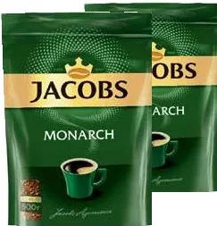 JACOBS MONARCH cafea solubilă, 500 g; de la 2 bucăți: 339,00 lei/înfoliere (1 bucată: 359,00 lei/înfoliere)