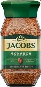 JACOBS MONARCH cafea solubilă, 95 g; de la 2 bucăți: 99,90 lei/bucată (1 bucată: 109,00 lei/bucată)