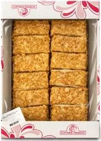 CUPTORUL FERMECAT Prăjitură Napoleon porționat, 12 × 100 g, preț/înfoliere