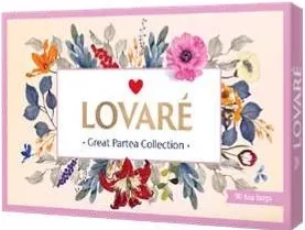 LOVARE Great party, ceai plicuri, diverse sortimente, 90 plicuri, preț/cutie. 1 bucată: 179,00; de la 2 bucăți: 169,00. Oferta selectată: de la 2 bucăți
