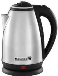 HAUSBERG HB-3615 Fierbător electric, oțel inoxidabil și plastic, 1500 W, capacitate 1,8 L, preț/bucată