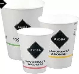 RIOBA Pahar carton, 210 ml, 50 bucăți/înfoliere, preț/înfoliere