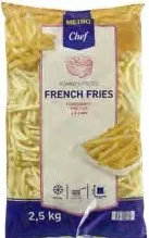 METRO CHEF Cartofi pai congelați, 6 × 6 mm, 2,5 kg; de la 4 bucăți
