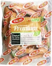 FILLETTI Crenvurști Premium, vid; preț/kg