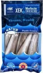 NATUR FISH Merluciu fără cap congelat; preț/kg