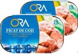 ORA Ficat de cod, 120 g, preț/bucată; de la 3 bucăți